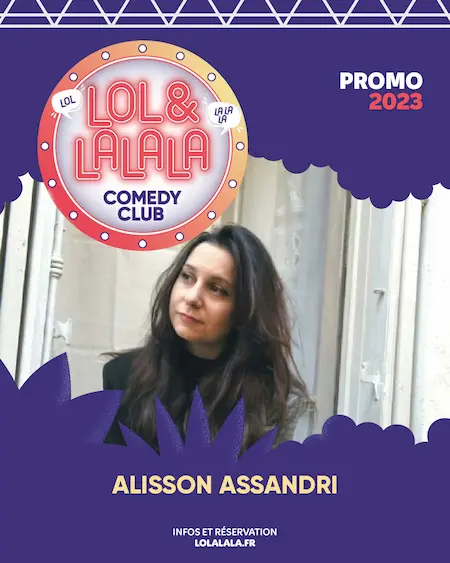 lol&lalala-comedy-club-MOCKUP-Alisson Assandri COMEDYCLUB24-PROMO_CHARLY-BAKAREKE